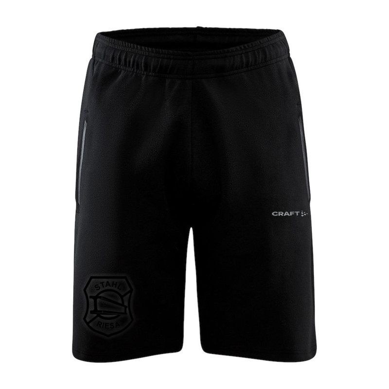 BSG Stahl Riesa Sweatshorts "BLACK EDITION" Unisex