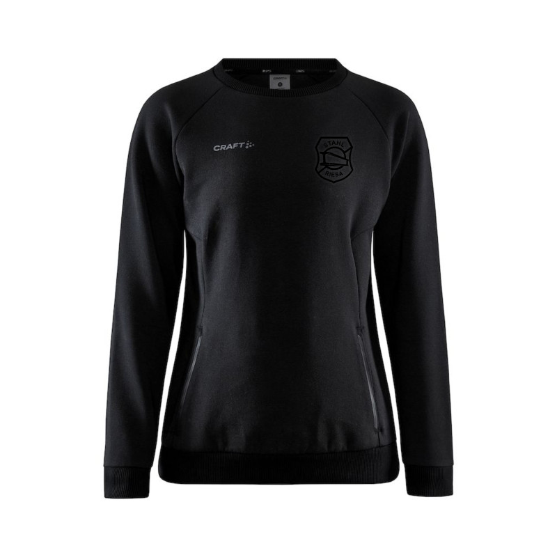 BSG Stahl Riesa Crew Sweatshirt "BLACK EDITION" Women