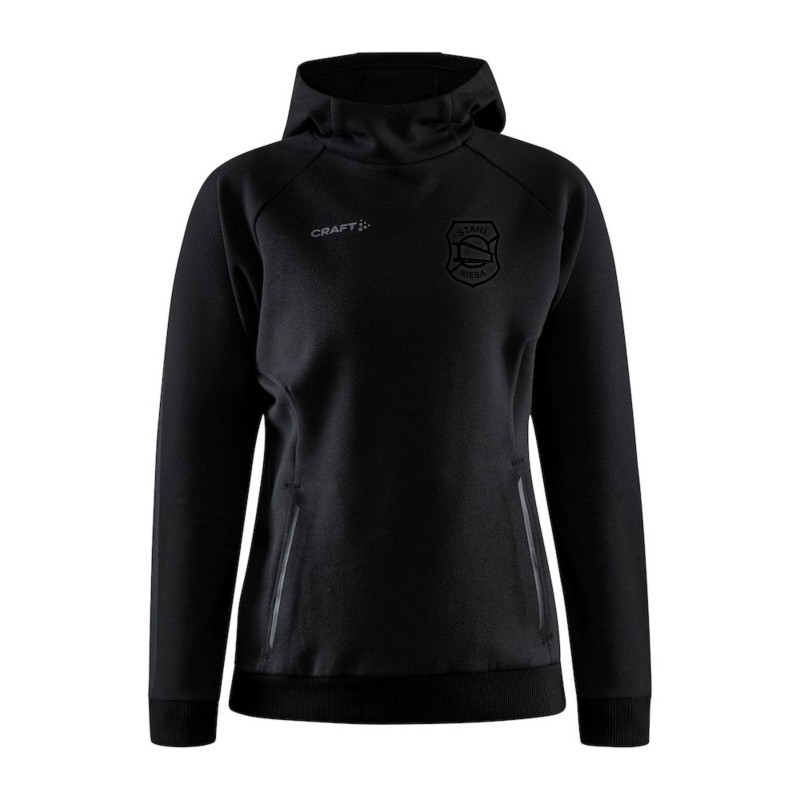 BSG Stahl Riesa Hood Sweatshirt "BLACK EDITION" Women