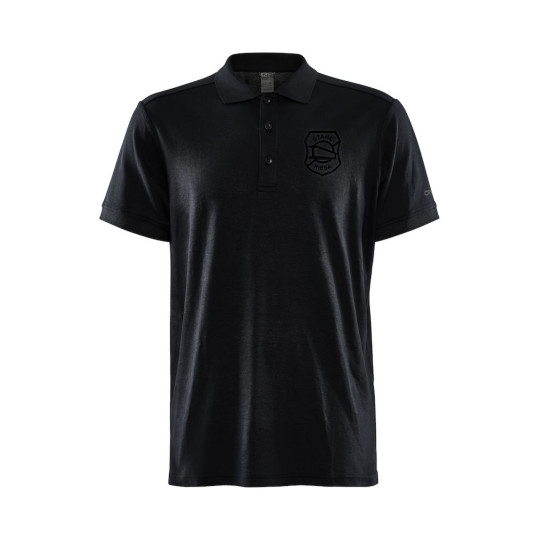 BSG Stahl Riesa CORE Polo Shirt "BLACK EDITION" Unisex