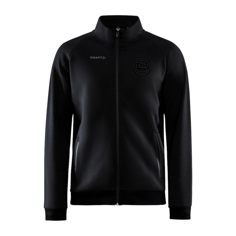 BSG Stahl Riesa CORE Full Zip Jacket "BLACK EDITION" Junior