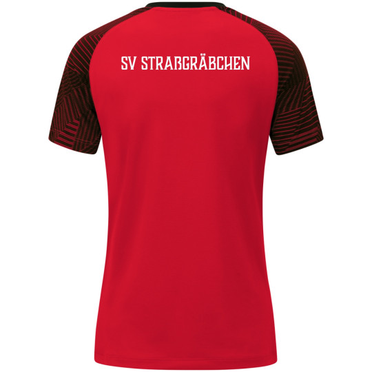 SV Straßgräbchen Damen T-Shirt rot/schwarz