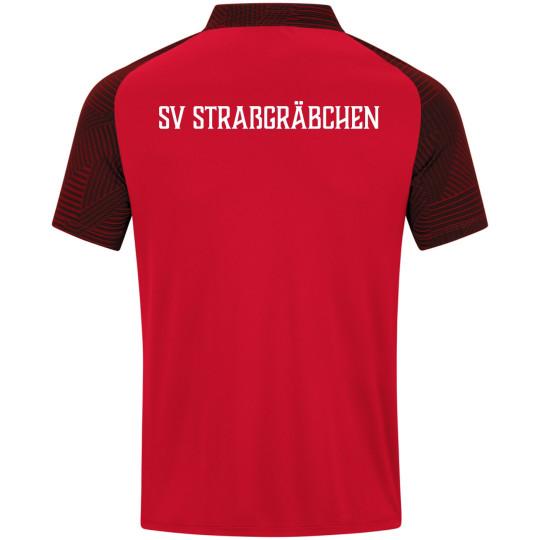 SV Straßgräbchen Kinder Polo rot/schwarz