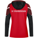 SV Straßgräbchen Damen Kaputzensweat rot/schwarz