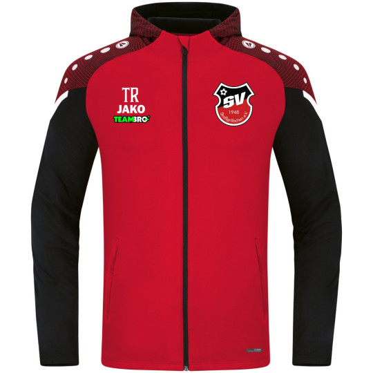 SV Straßgräbchen Kinder Kapuzenjacke rot/schwarz