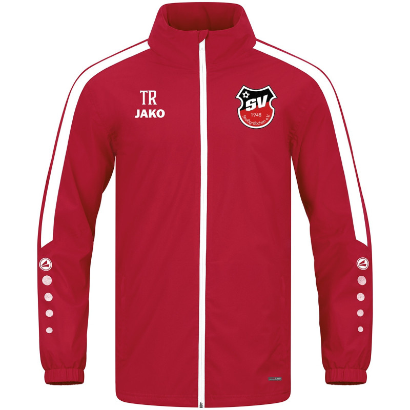 SV Straßgräbchen Kinder Allwetterjacke rot
