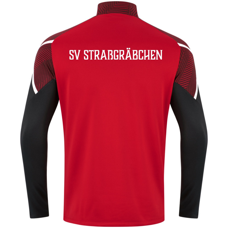 SV Straßgräbchen Herren Ziptop rot/schwarz