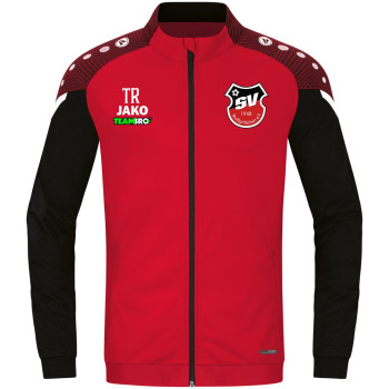 SV Straßgräbchen Herren Polyesterjacke rot/schwarz