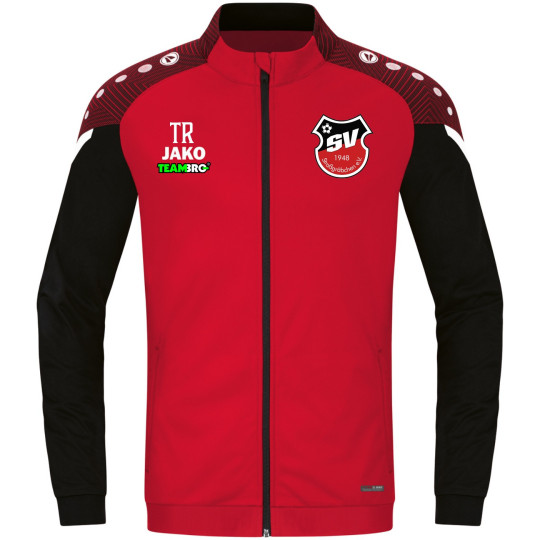 SV Straßgräbchen Kinder Polyesterjacke rot/schwarz