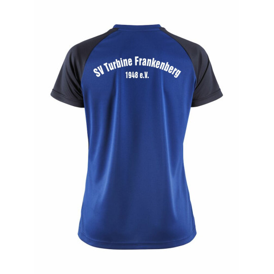 Turbine Frankenberg KANU Damen Squad Tee blau/navy