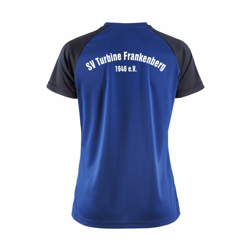 Turbine Frankenberg KANU Damen Squad Tee blau/navy