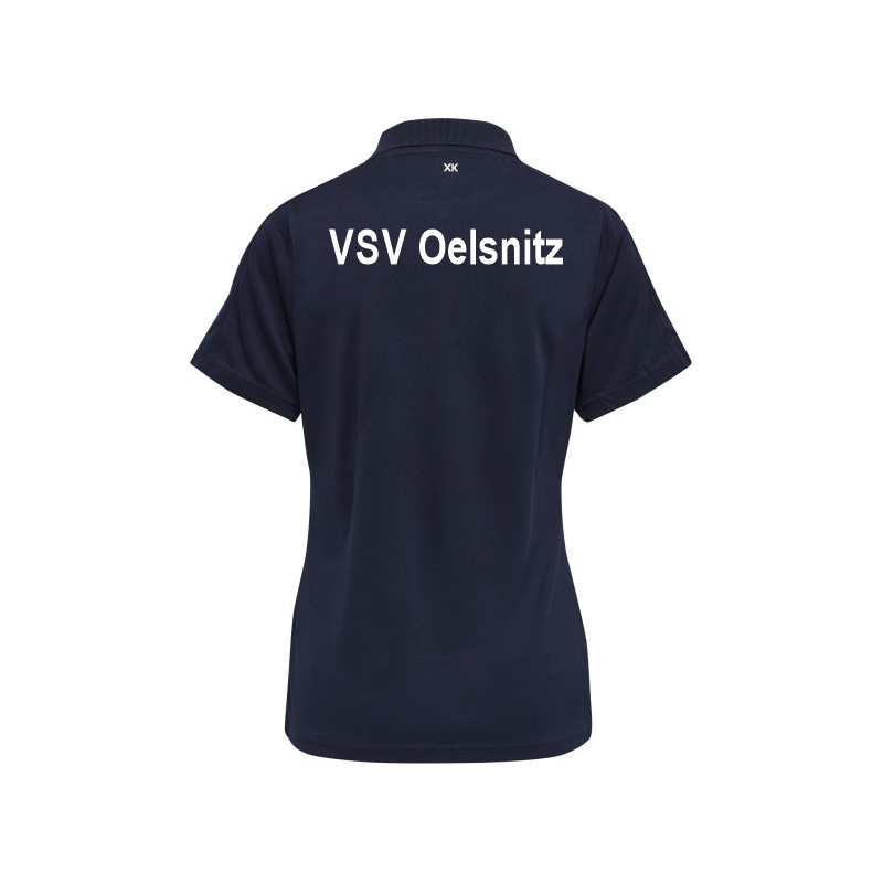VSV Oelsnitz Polyester Poloshirt Women marine