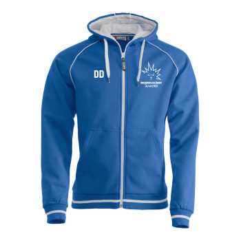"Dresdner Eislöwen Juniors" Gerry Kapuzen-Sweatjacke royal/weiss
