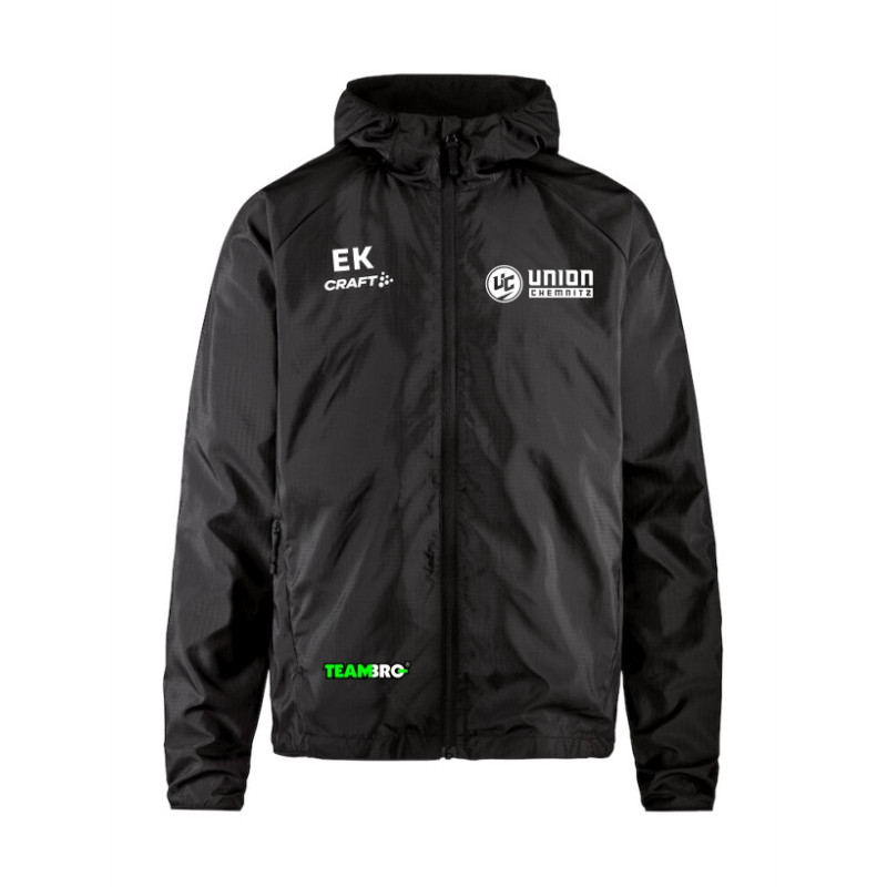 UNION CHEMNITZ Squad Wind Jacket Men schwarz