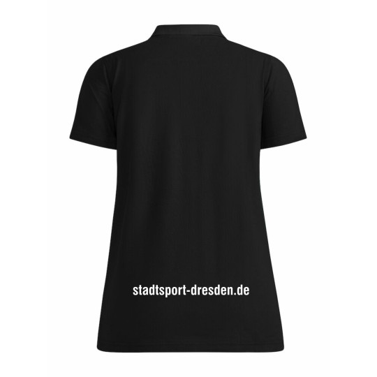 StadtSport Dresden  Progress 2.0 Polo Men schwarz