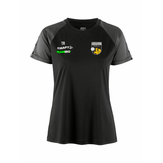 StadtSport Dresden  squad 2.0 Contrast Jersey Woman schwarz