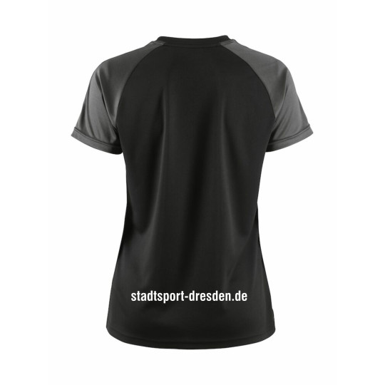 StadtSport Dresden  squad 2.0 Contrast Jersey Woman schwarz