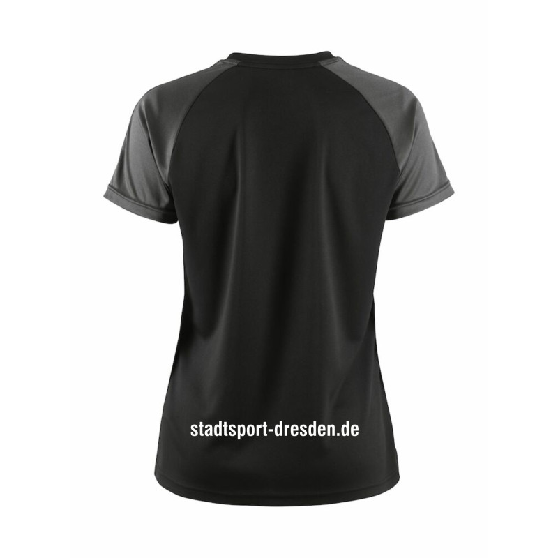 StadtSport Dresden  squad 2.0 Contrast Jersey Woman schwarz