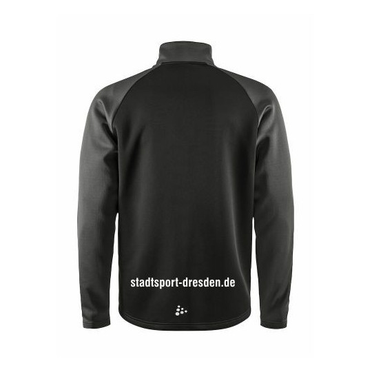 StadtSport Dresden  Squad 2.0 Full Zip Men schwarz