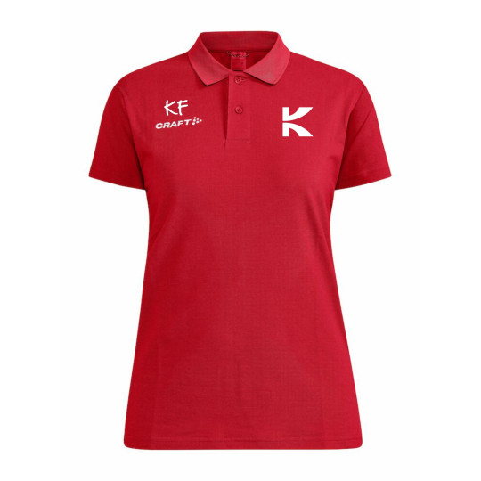 Kinder-Fit Damen Poloshirt für Trainerinnen blau