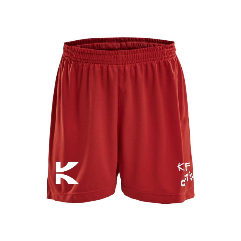 Kinder-Fit Trainingsshort Girls rot