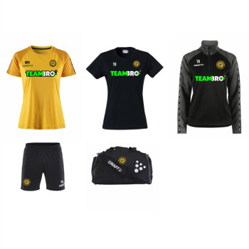 HCR Damen Trainingset Big schwarz