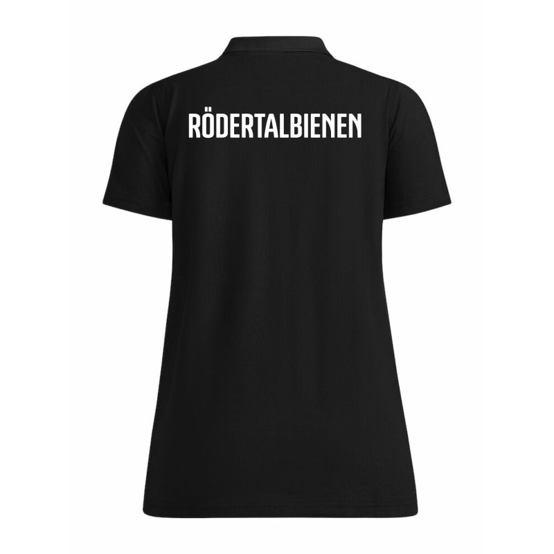 HCR Damen Polo schwarz