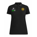 HCR Damen Polo schwarz