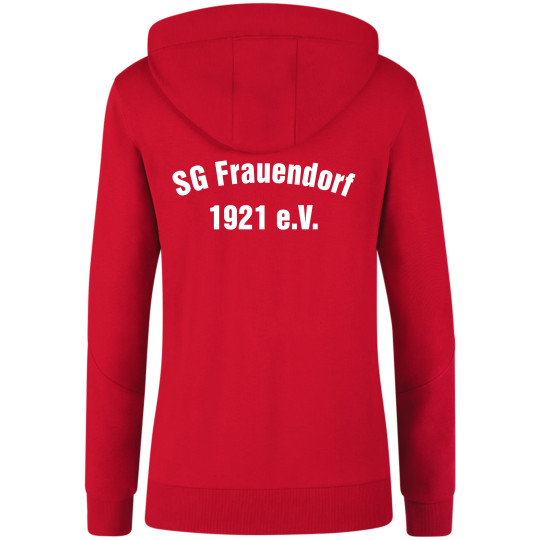 SG Frauendorf Damen Kapuzensweat rot/weiss