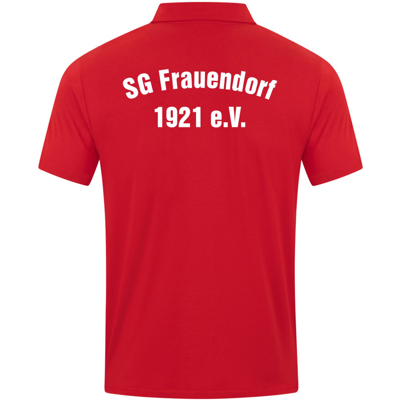 SG Frauendorf Herren Polo rot/weiss