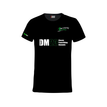 POWERLIFTING CHEMNITZ DM 23 T-Shirt Unisex schwarz