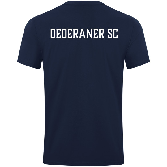 Oederaner SC Herren Baumwoll T-Shirt navy/weiss