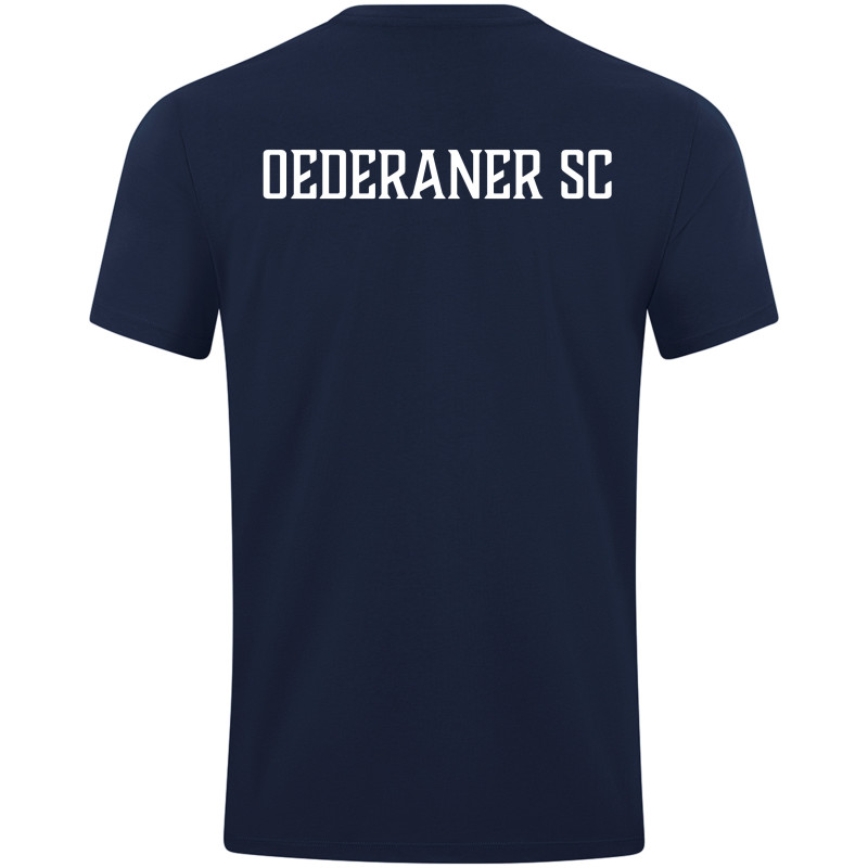 Oederaner SC Herren Baumwoll T-Shirt navy/weiss