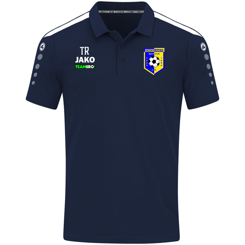 Oederaner SC Kinder Polo navy/weiss
