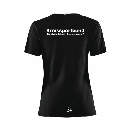 KSB SOE Damen Baumwollshirt schwarz