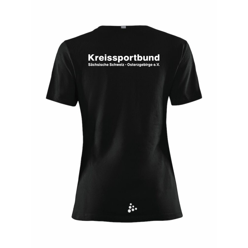 KSB SOE Damen Baumwollshirt schwarz