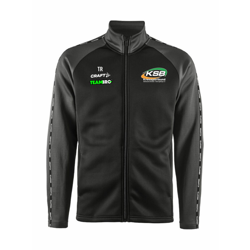 KSB SOE Herren Trainingsjacke schwarz