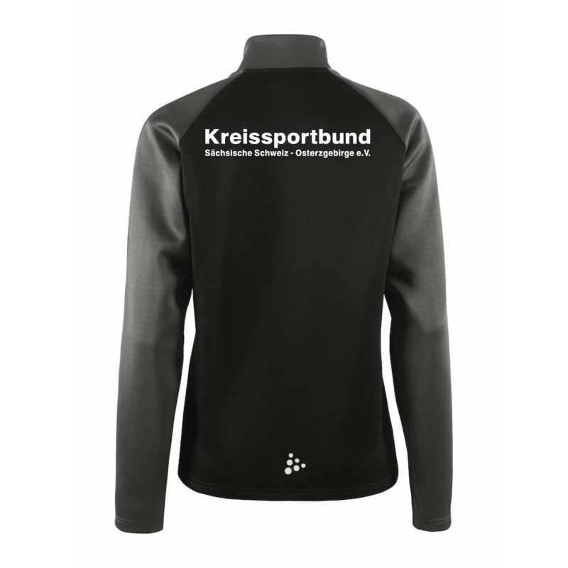 KSB SOE Damen Trainingsjacke schwarz