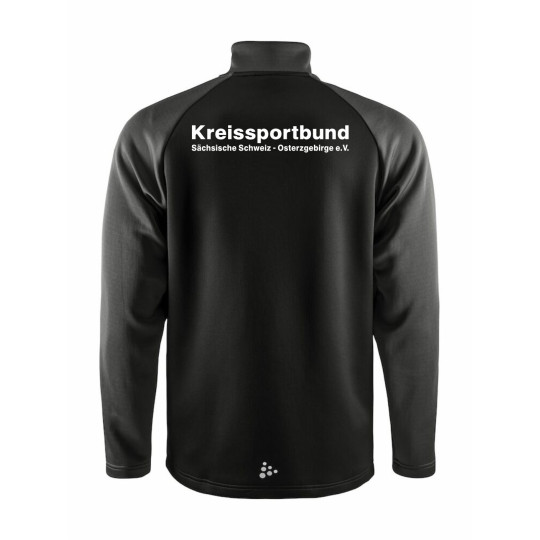 KSB SOE Herren ZipTop schwarz