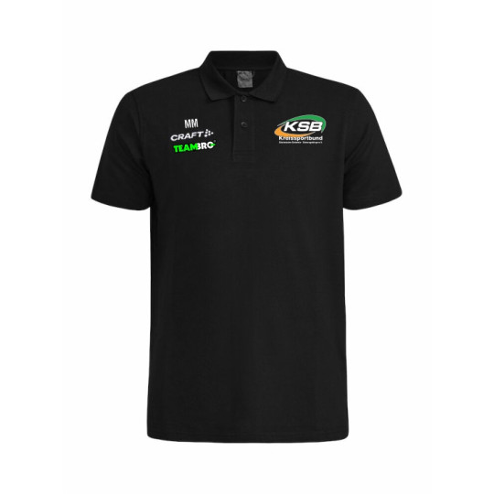 KSB SOE Herren Polo schwarz