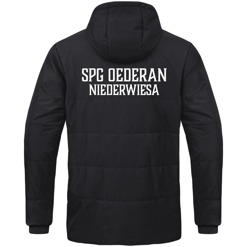 SpG Oederan-Niederwiesa Trainer Coachjacke schwarz