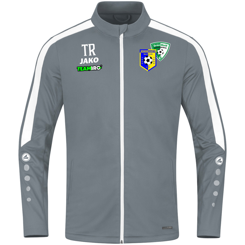 SpG Oederan-Niederwiesa Kinder Polyesterjacke steingrau