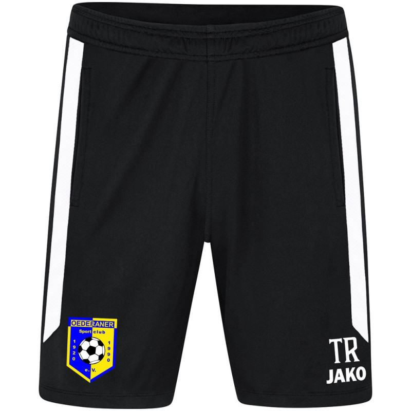 Oederaner SC Trainer Trainingsshort schwarz/weiss