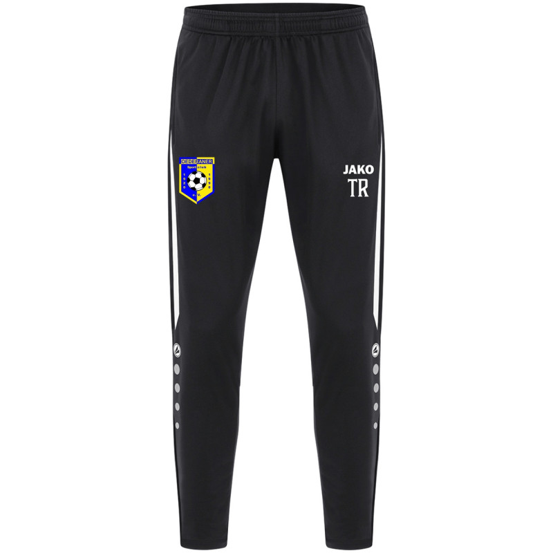 Oederaner SC Trainerin Polyesterhose schwarz/weiss