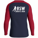 BSW Lausitz Kinder Sweatshirt marine/chili rot