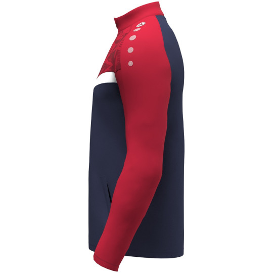 BSW Lausitz Herren Trainingsjacke marine/chili rot