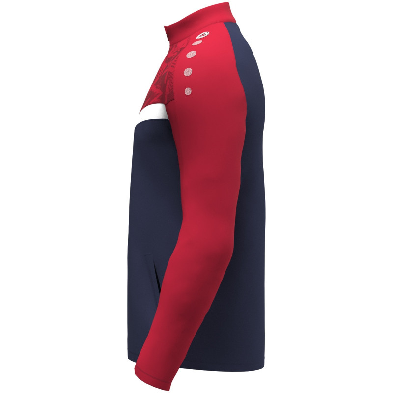 BSW Lausitz Herren Trainingsjacke marine/chili rot