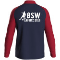 BSW Lausitz Kinder Trainingsjacke marine/chili rot