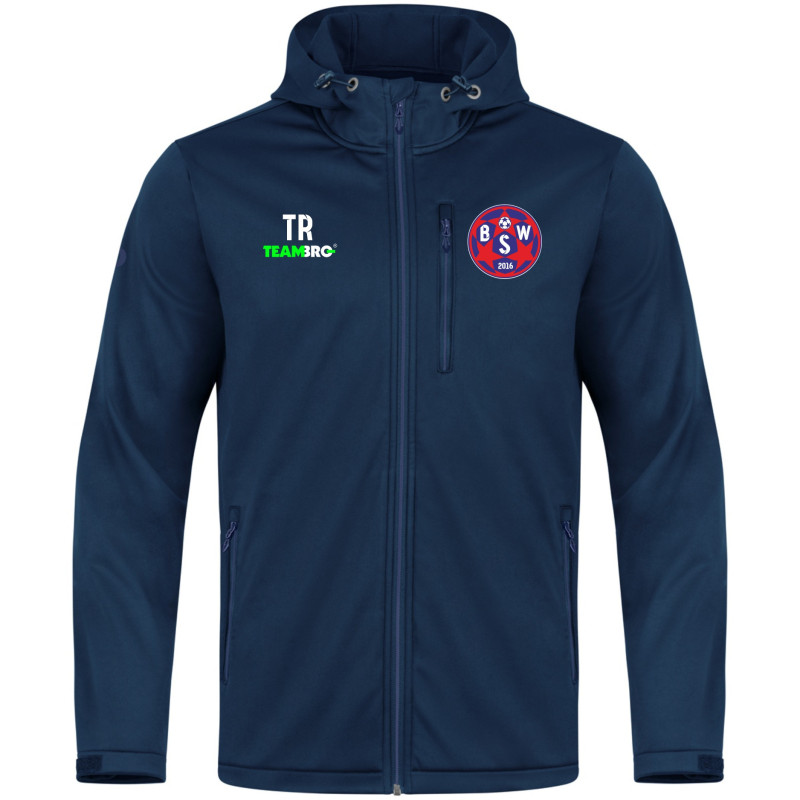 BSW Lausitz Damen Softshelljacke marine