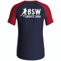 BSW Lausitz Herren T-Shirt marine/chili rot